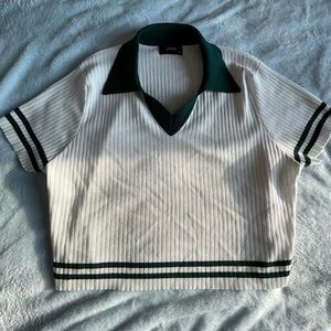 Cider Crop Preppy Sweater Tee Size 4x (like a large)